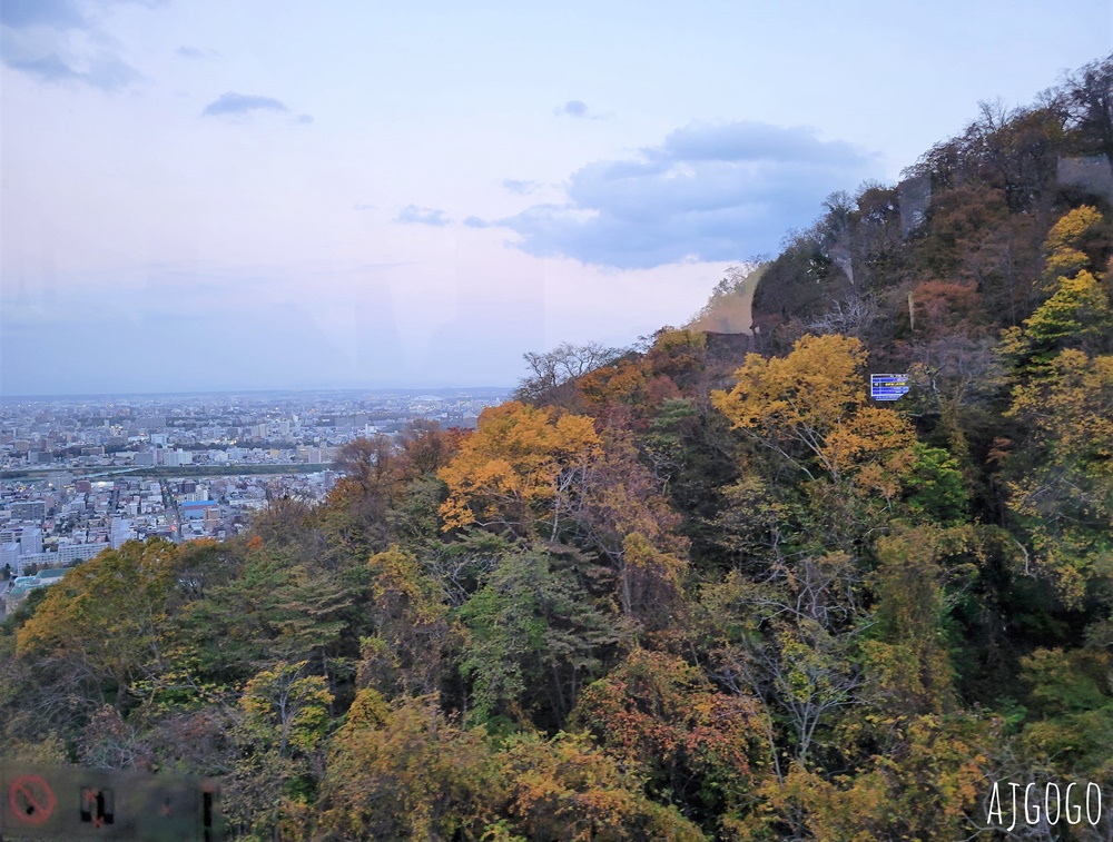 北海道旅遊 札幌景點 藻岩山纜車、札幌路面電車怎麼搭