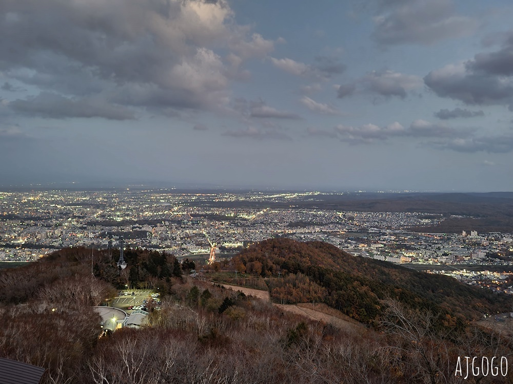 北海道旅遊 札幌景點 藻岩山纜車、札幌路面電車怎麼搭