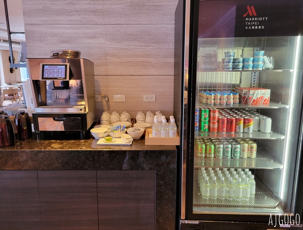 2026台北住宿 台北萬豪酒店 行政酒廊 早餐、下午茶、Happy Hour 台北飯店推薦