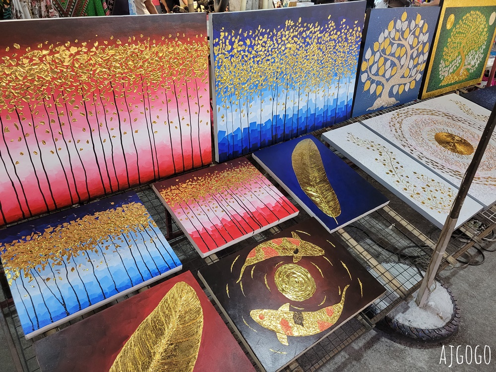 2026清邁自由行 周六夜市 Wua Lai Walking Street 古城外的觀光市集 文創商品多