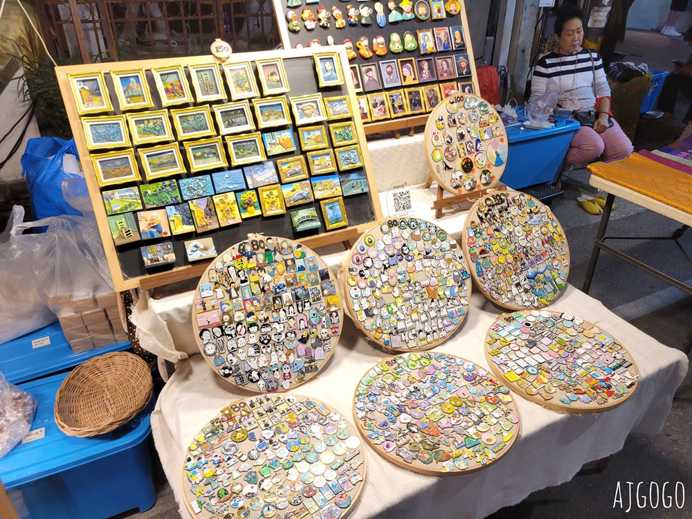 2026清邁自由行 周六夜市 Wua Lai Walking Street 古城外的觀光市集 文創商品多
