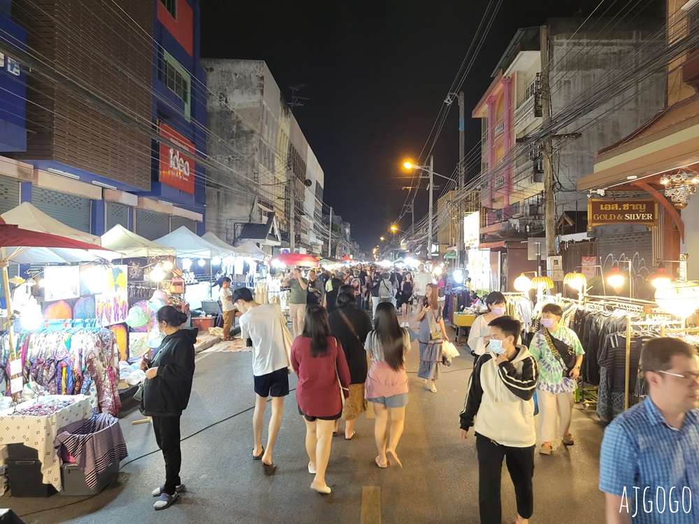 2026清邁自由行 周六夜市 Wua Lai Walking Street 古城外的觀光市集 文創商品多