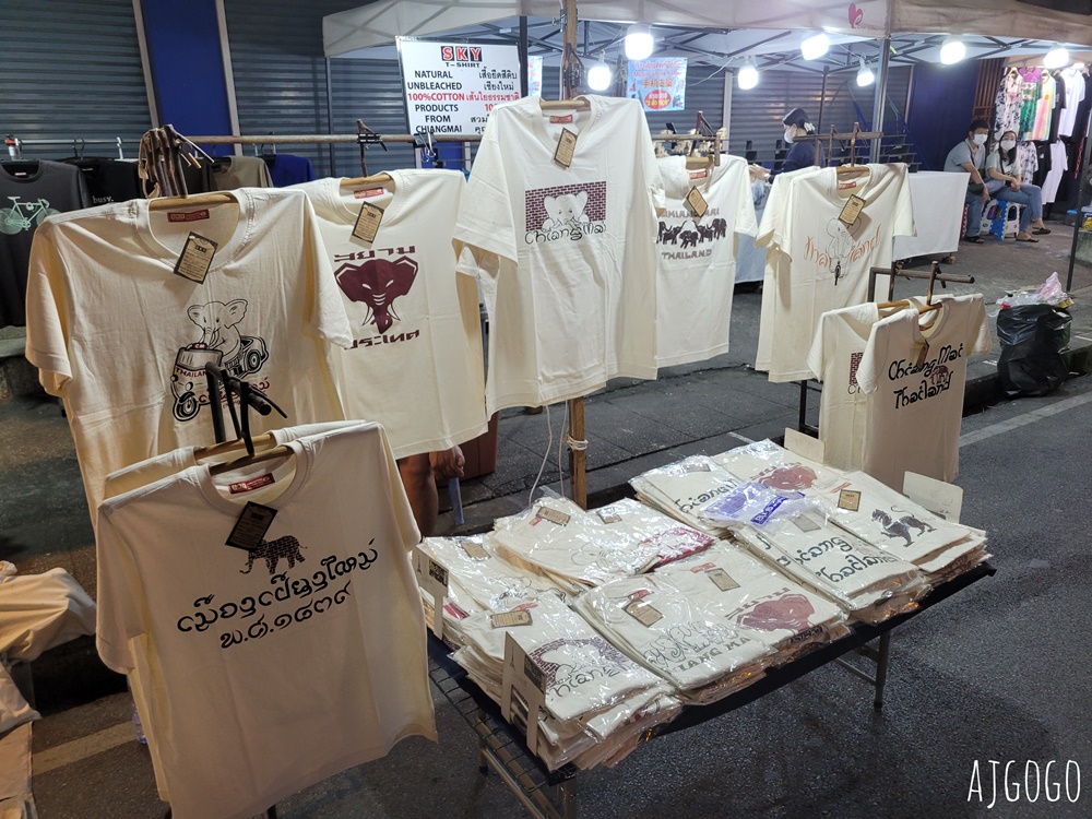 2026清邁自由行 周六夜市 Wua Lai Walking Street 古城外的觀光市集 文創商品多