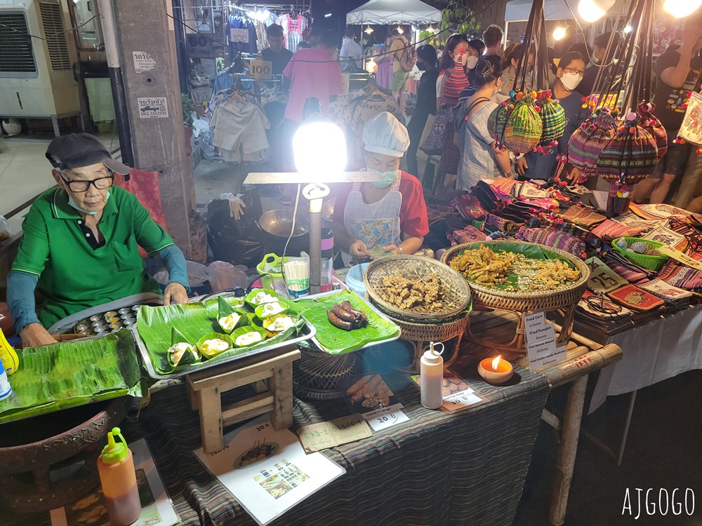 2026清邁自由行 周六夜市 Wua Lai Walking Street 古城外的觀光市集 文創商品多