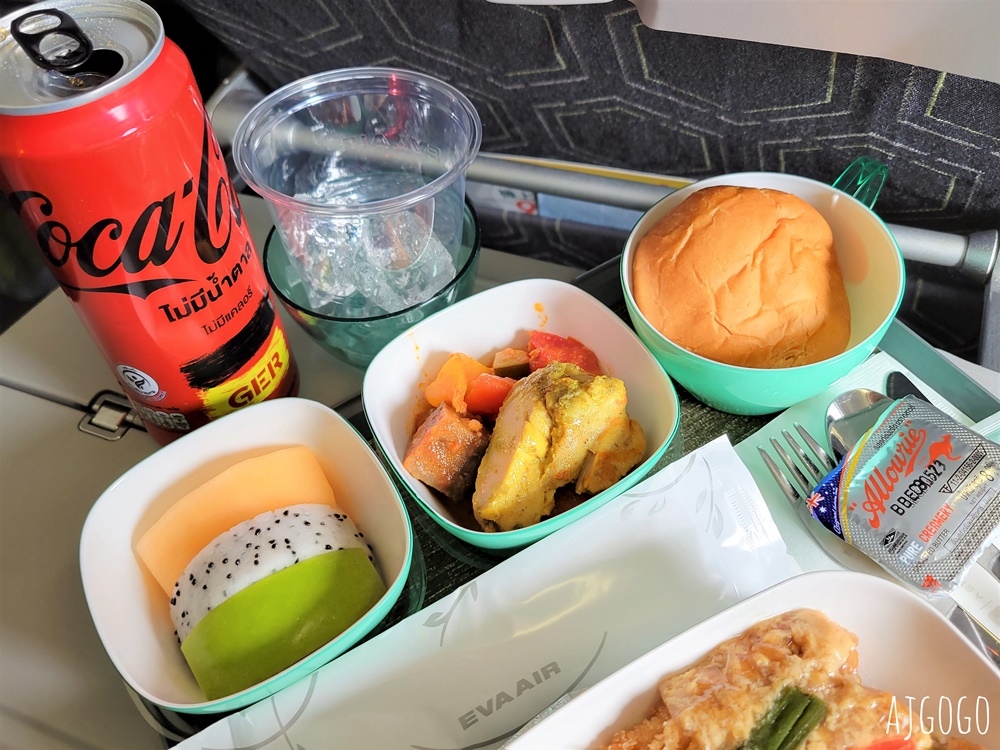 長榮航空 曼谷BKK-桃園TPE 777經濟艙飛機餐 開箱BR212