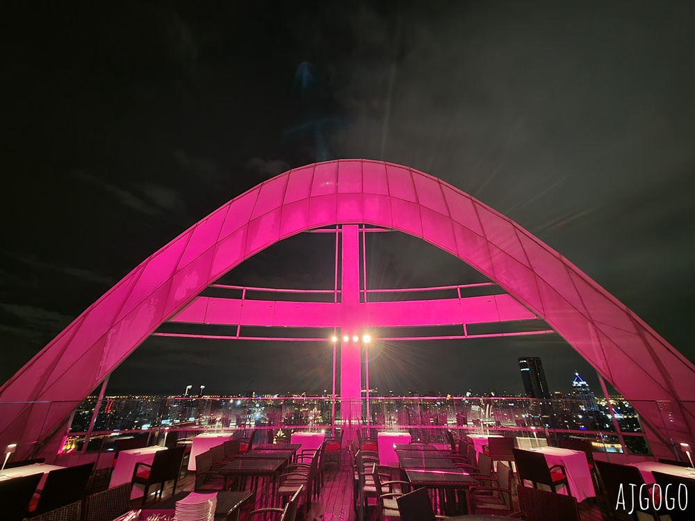 曼谷自由行 Red Sky曼谷高空酒吧、景觀餐廳、神秘巧克力洞窟 360度無死角絕佳視野