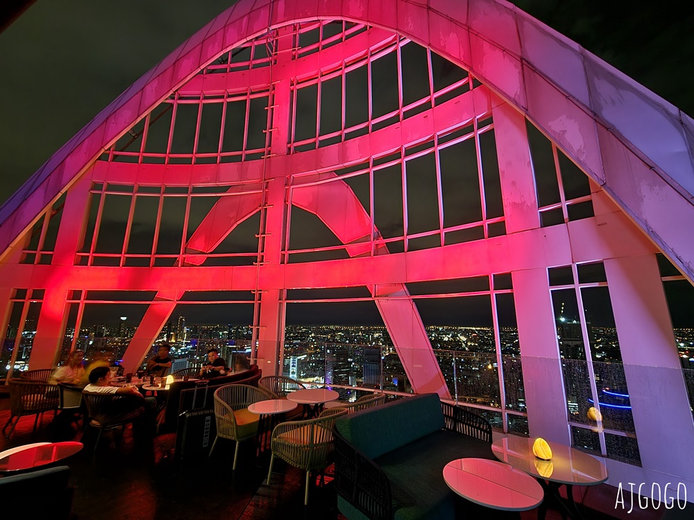 曼谷自由行 Red Sky曼谷高空酒吧、景觀餐廳、神秘巧克力洞窟 360度無死角絕佳視野