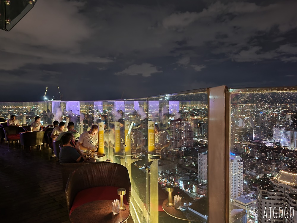 曼谷自由行 Red Sky曼谷高空酒吧、景觀餐廳、神秘巧克力洞窟 360度無死角絕佳視野