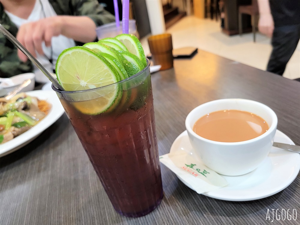 台中美食 香港金寶茶餐廳館前店 台中老牌港式餐廳 煲仔飯、鮮蝦腐皮捲好吃