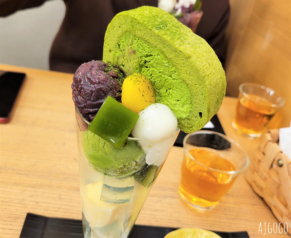 台北美食 京都伊藤久右衛門中山直營店 台灣唯一分店在台北 抹茶蛋糕霜淇淋芭菲最經典