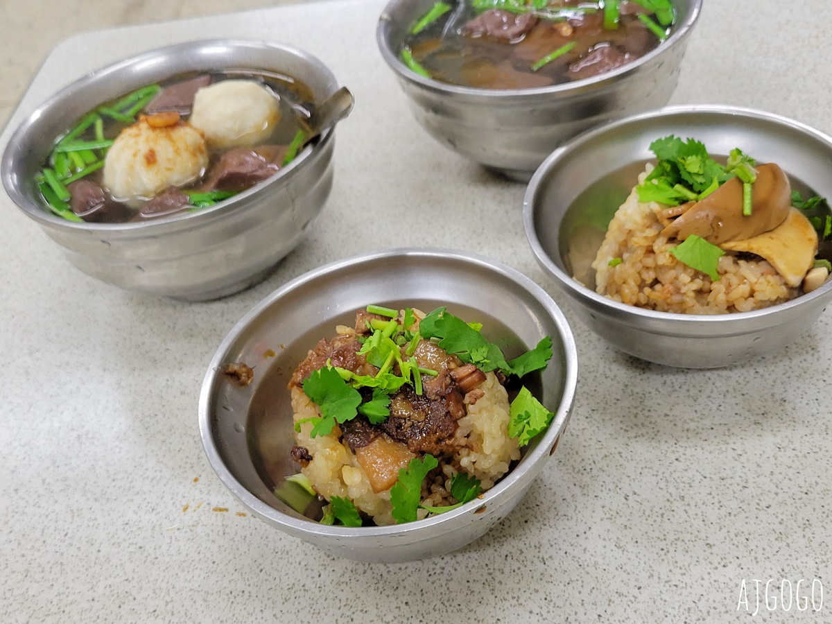 台北美食 台北橋頭筒仔米糕 延三夜市美食 宵夜、早餐 魯肉米糕好味道 @AJ的旅行地圖