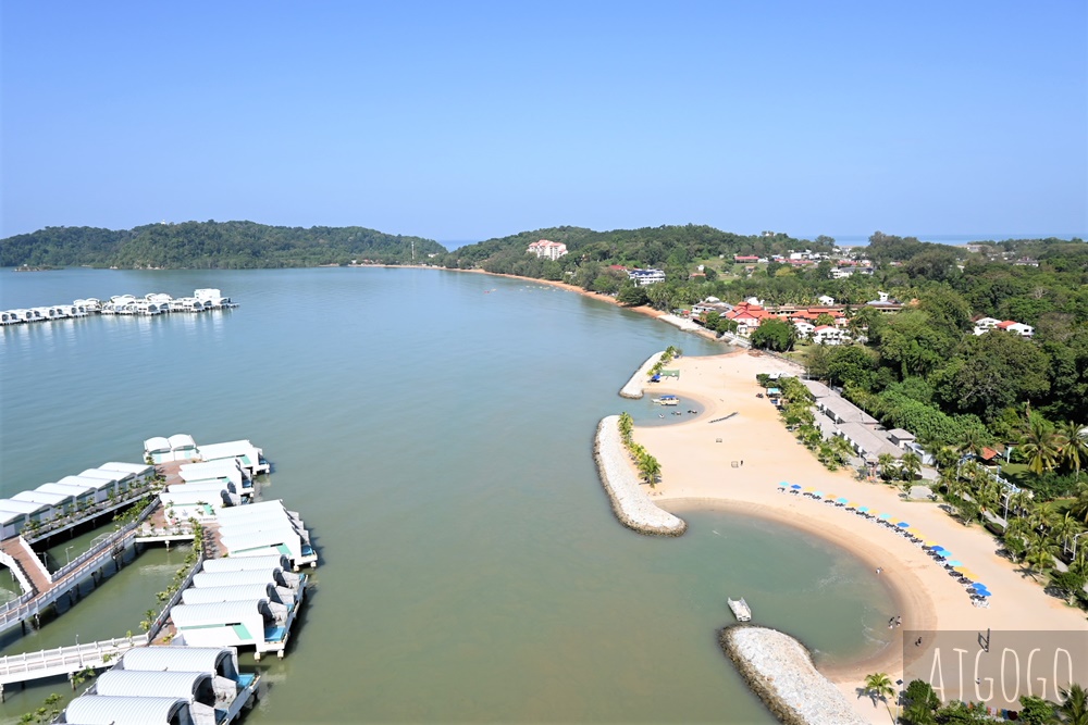 2026馬來西亞旅遊 馬來西亞大紅花-麗昇精選酒店 開箱水上屋與早餐 有私人沙灘、水上活動