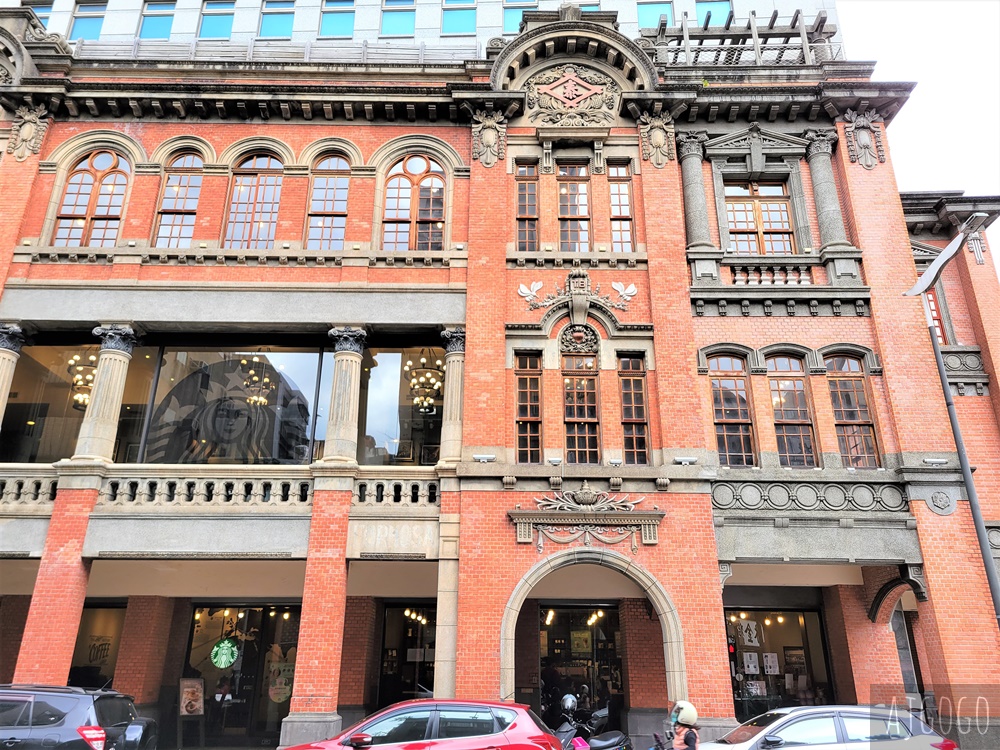 台北景點 星巴克典藏 保安門市 紅磚巴洛克建築飄散咖啡香 星巴克特色門市