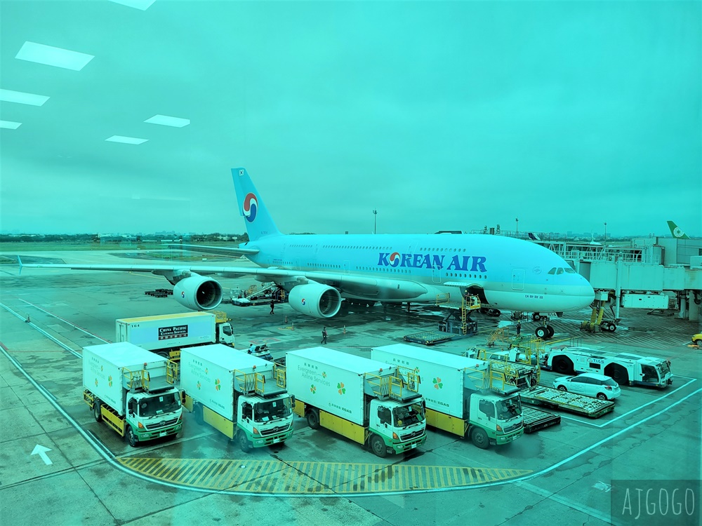 大韓航空A380 台北桃園-首爾仁川 經濟艙飛機餐 開箱KE2022