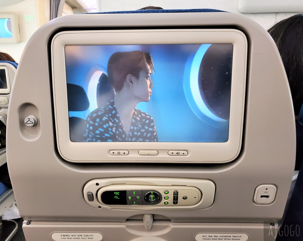 大韓航空A380 台北桃園-首爾仁川 經濟艙飛機餐 開箱KE2022