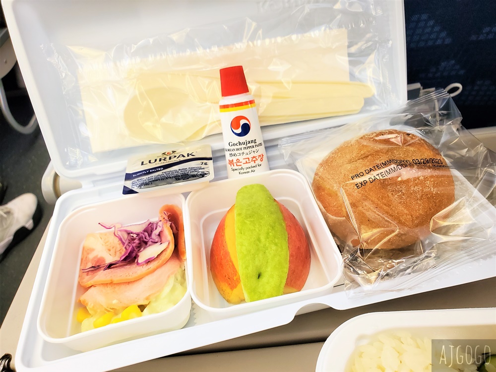 大韓航空A380 台北桃園-首爾仁川 經濟艙飛機餐 開箱KE2022