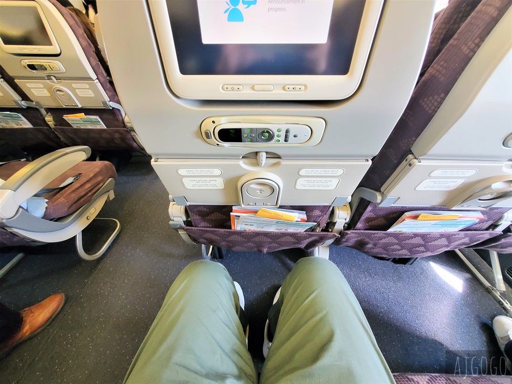 大韓航空評價 首爾仁川-名古屋 777經濟艙 大韓航空飛機餐 開箱KE741/KE742
