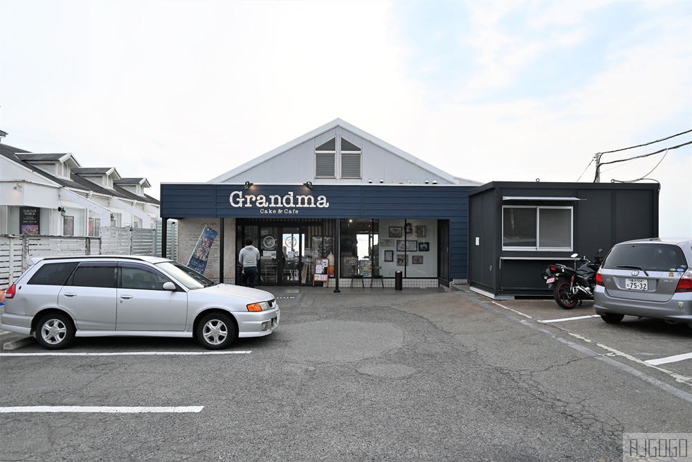 日本沼津美食 Grandma蛋糕專賣店 海景咖啡廳 奶油草莓蛋糕好好吃 靜岡自由行推薦