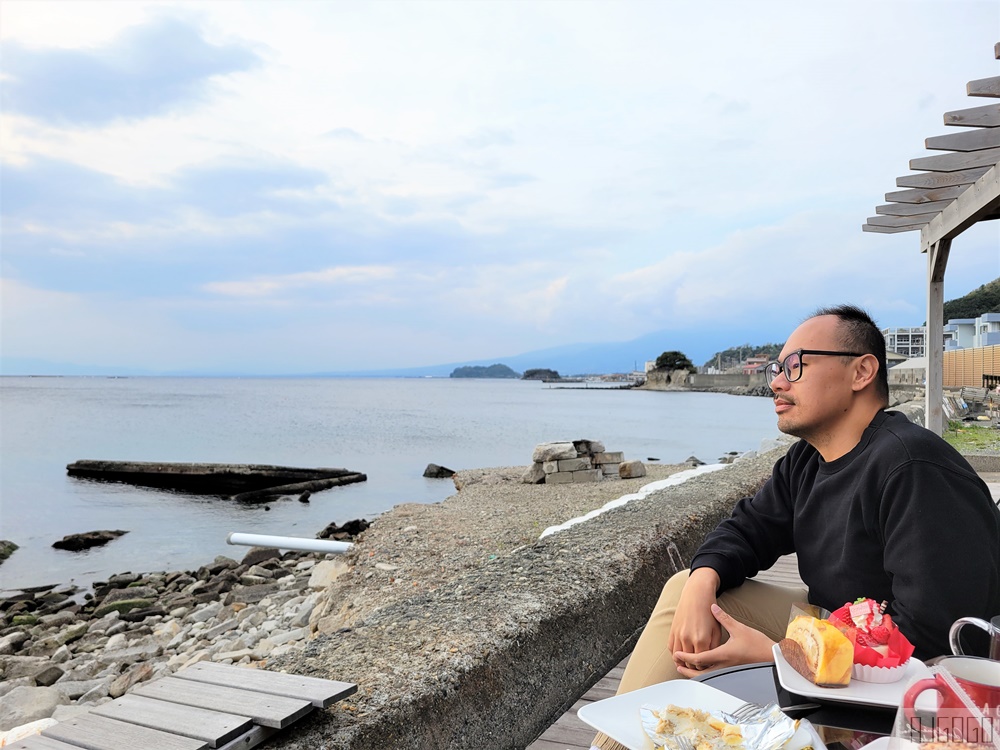 日本沼津美食 Grandma蛋糕專賣店 海景咖啡廳 奶油草莓蛋糕好好吃 靜岡自由行推薦