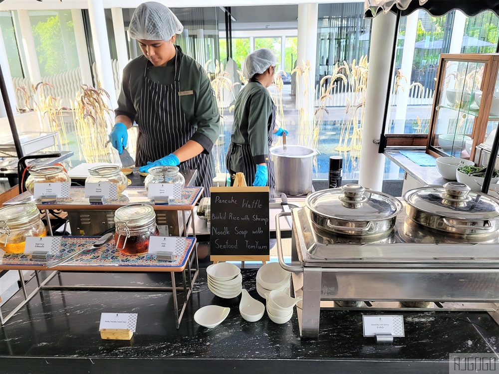泰國旅遊 喀比悅榕庄 早餐 納迦廚房環球美食 甲米悅榕庄