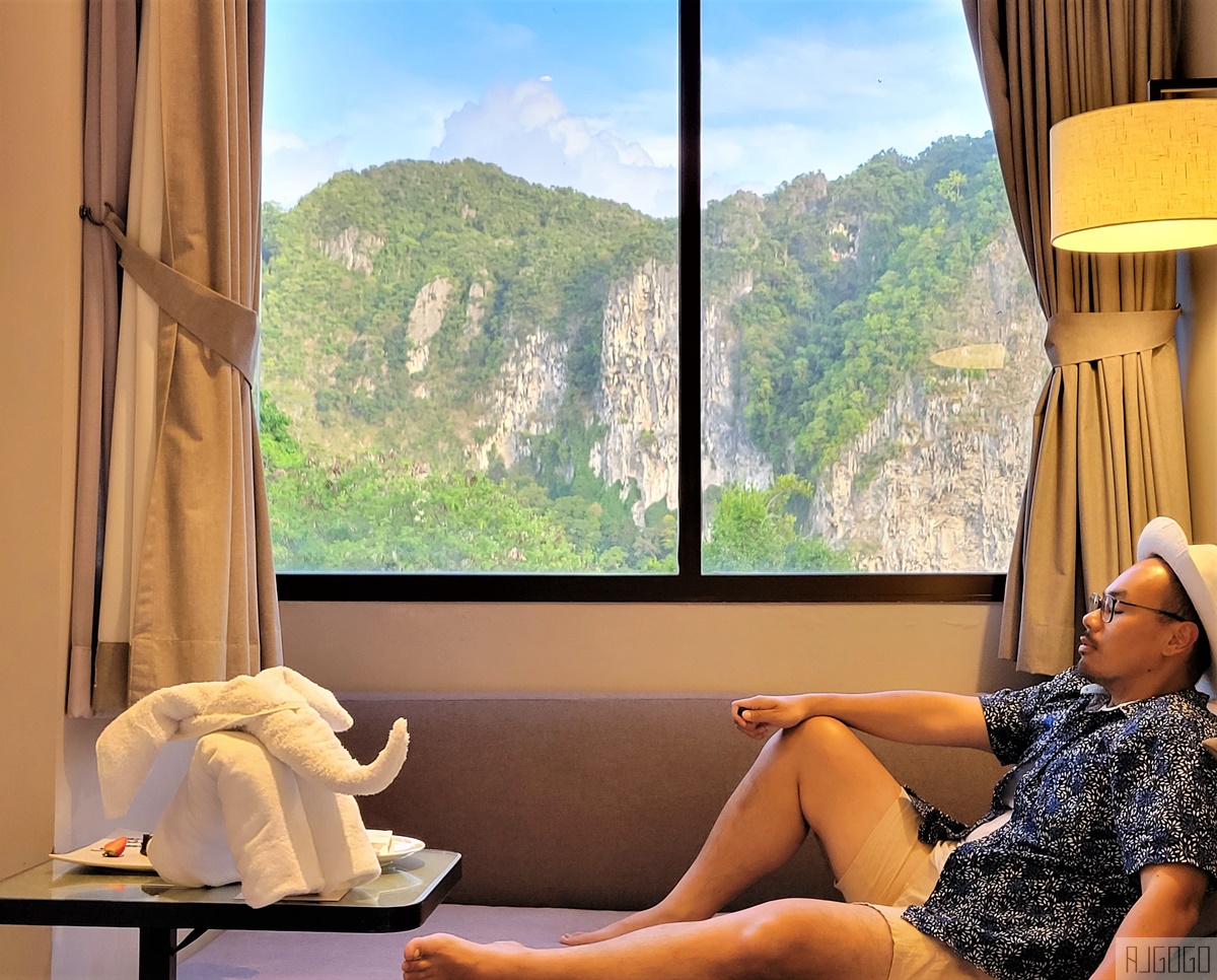泰國旅遊 喀比住宿 假日度假酒店-甲米奧南海灘 標準山景房、早餐 喀比自由行推薦 @AJ的旅行地圖