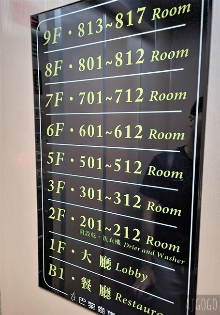 2026高雄住宿 巴黎商旅 停車場、標準兩人房 高雄飯店 近六合夜市、捷運美麗島站