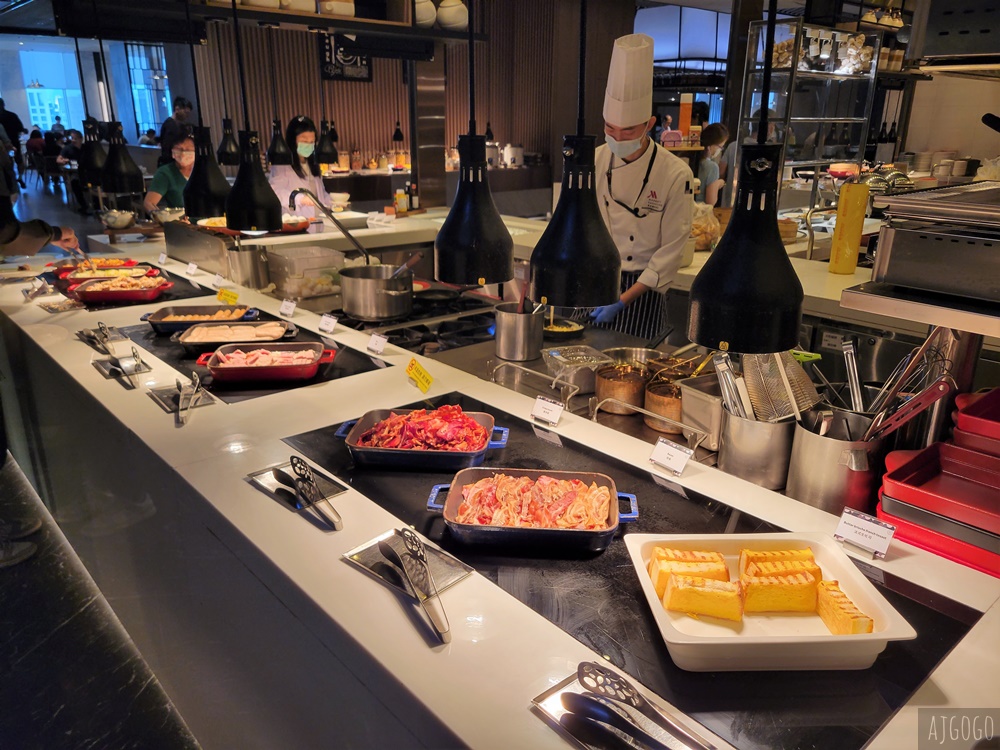 高雄萬豪酒店早餐 豪享自助餐廳 菜色超多 高雄美食