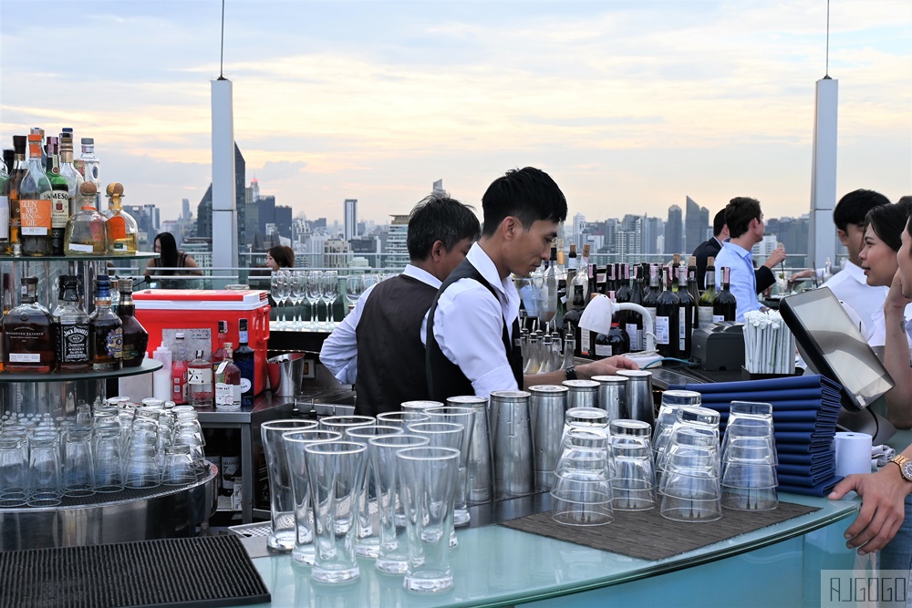 2026曼谷自由行 曼谷高空酒吧 Octave Rooftop Lounge & Bar 曼谷素坤逸萬豪酒店