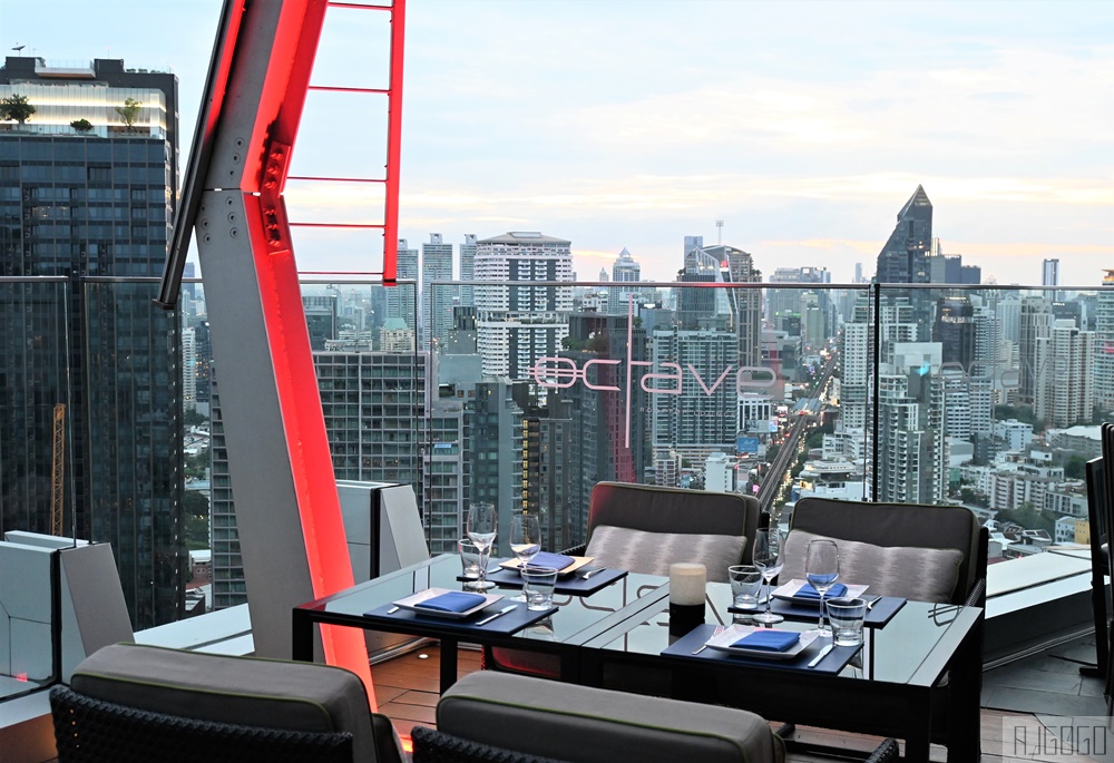 2026曼谷自由行 曼谷高空酒吧 Octave Rooftop Lounge & Bar 曼谷素坤逸萬豪酒店