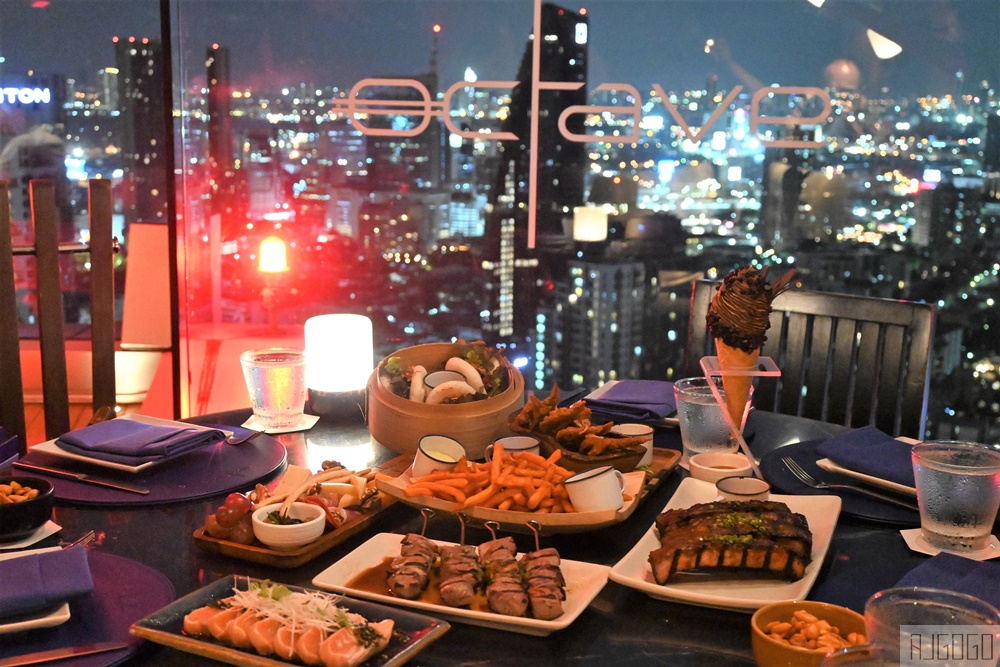 2026曼谷自由行 曼谷高空酒吧 Octave Rooftop Lounge & Bar 曼谷素坤逸萬豪酒店