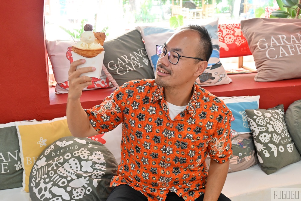 泰國旅遊 攀牙考拉美食 Garang Artisan Icecream 邦薩海灘旁的冰淇淋專賣店 提供80多種冰淇淋口味