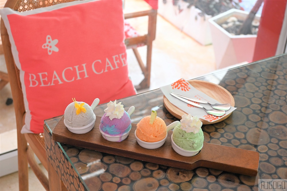 泰國旅遊 攀牙考拉美食 Garang Artisan Icecream 邦薩海灘旁的冰淇淋專賣店 提供80多種冰淇淋口味