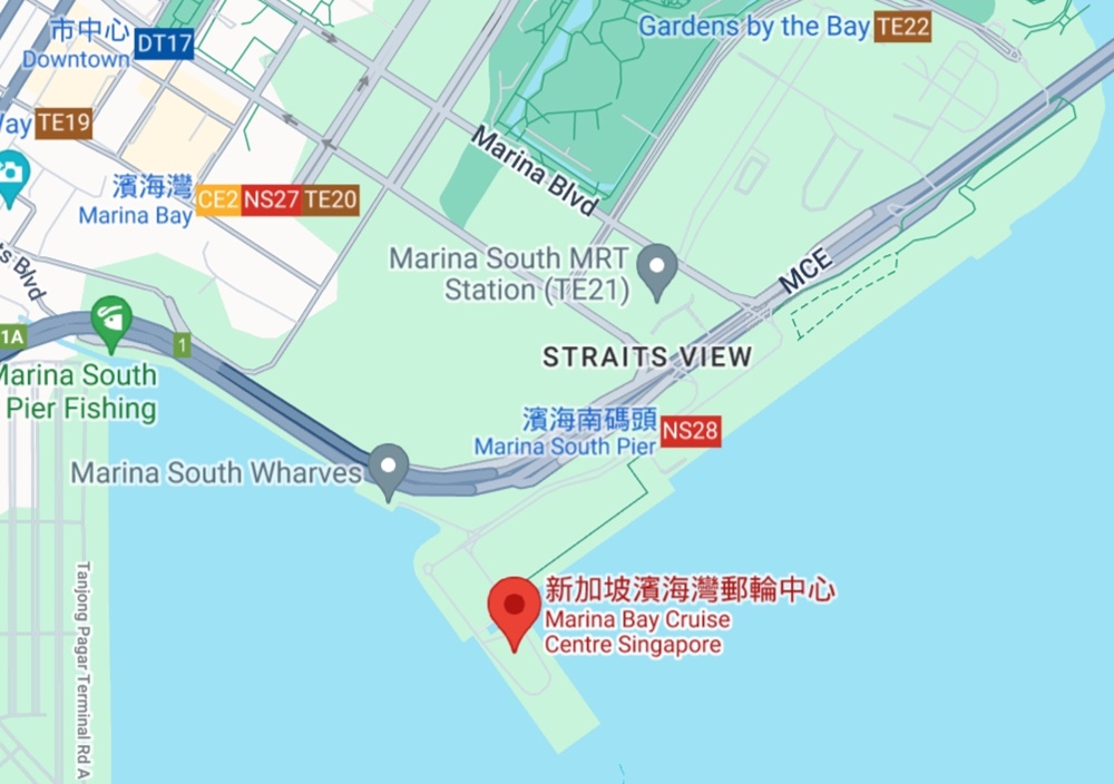 新加坡搭郵輪 新加坡濱海灣郵輪中心 迪士尼遊輪、皇家加勒比海遊輪停靠港 新加坡自由行
