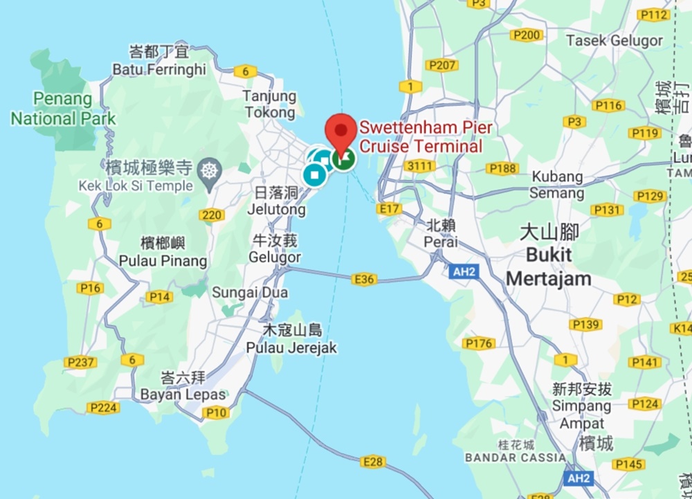 檳城遊輪碼頭 檳城半日遊 老城區景點整理 海洋光譜號玩檳城自由行 馬來西亞旅遊推薦