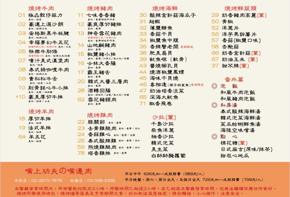 桃園美食 嘴上功夫 嘴邊肉桃園店 碳火燒肉吃到飽 牛舌、牛五花、魷魚好吃 桃園餐廳推薦