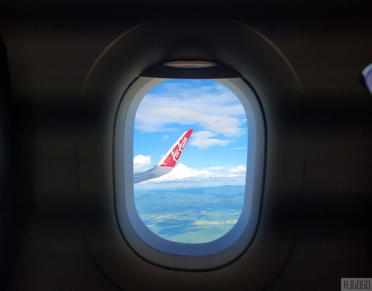 亞洲航空 吉隆坡KUL-清邁CNX A320經濟艙飛機餐 開箱AK856/AK857 @AJ的旅行地圖