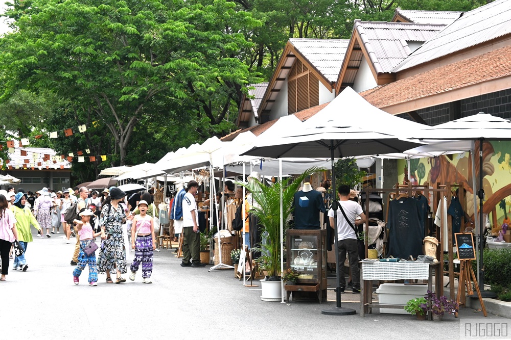 清邁自由行 真心市集JJ Market 清邁周末市集 好吃好逛文青農夫市集