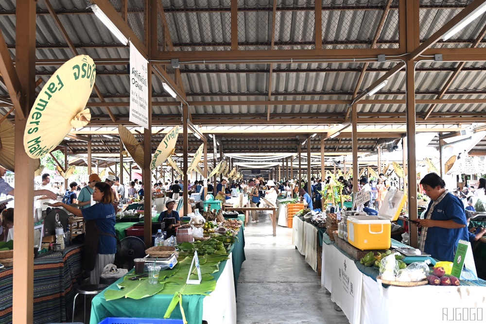 清邁自由行 真心市集JJ Market 清邁周末市集 好吃好逛文青農夫市集
