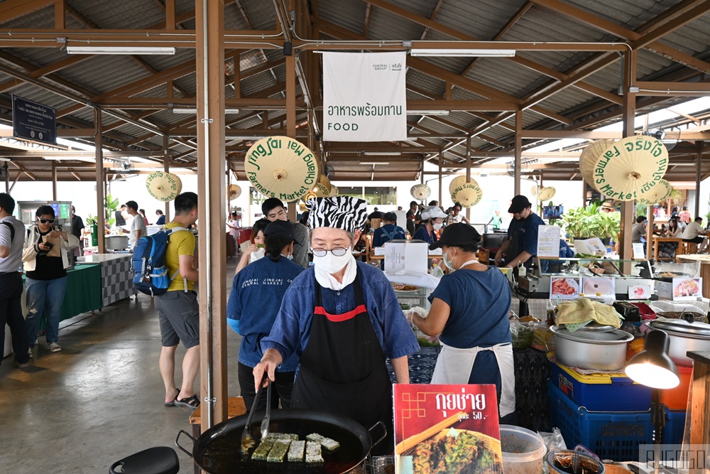 清邁自由行 真心市集JJ Market 清邁周末市集 好吃好逛文青農夫市集