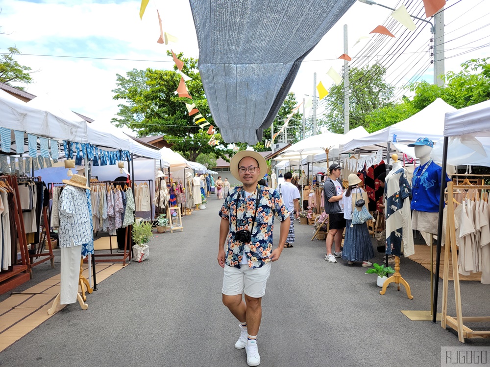 清邁自由行 真心市集JJ Market 清邁周末市集 好吃好逛文青農夫市集