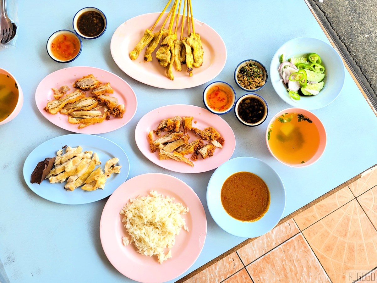 清邁自由行 發清海南雞飯 清邁美食推薦 古城傳統早午餐 @AJ的旅行地圖