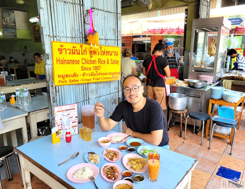 清邁自由行 發清海南雞飯 清邁美食推薦 古城傳統早午餐