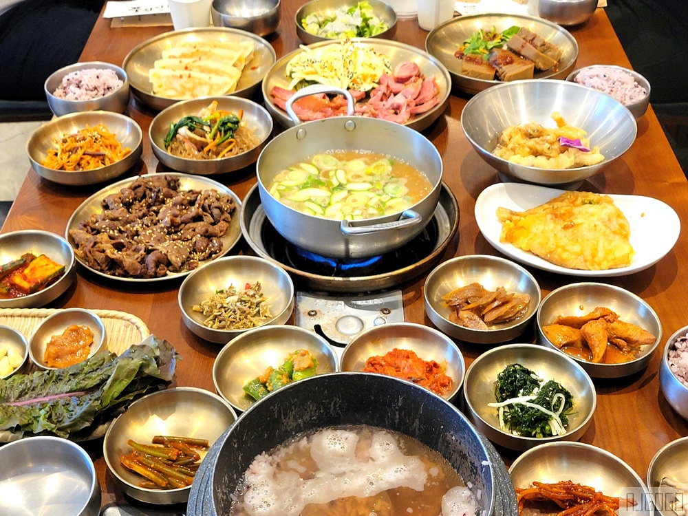 釜山樂天Outlet美食 풍원장-시골밥상집 超澎湃韓定食套餐 樂天超市買什麼 釜山自由行推薦
