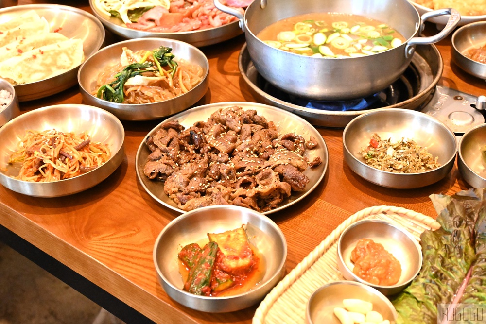 釜山樂天Outlet美食 풍원장-시골밥상집 超澎湃韓定食套餐 樂天超市買什麼 釜山自由行推薦
