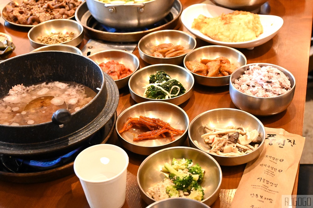 釜山樂天Outlet美食 풍원장-시골밥상집 超澎湃韓定食套餐 樂天超市買什麼 釜山自由行推薦