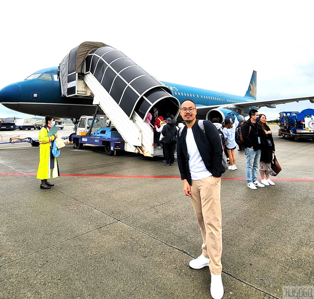 越南航空評價 桃園機場-胡志明市-富國島 A321經濟艙飛機餐 胡志明機場轉機