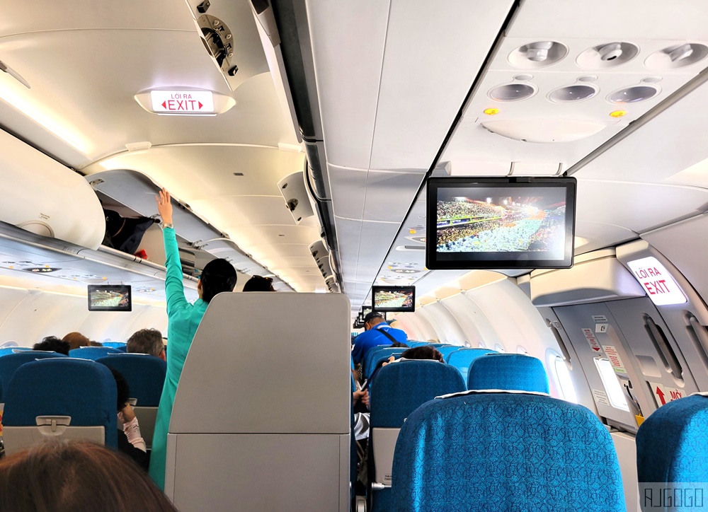越南航空評價 桃園機場-胡志明市-富國島 A321經濟艙飛機餐 胡志明機場轉機