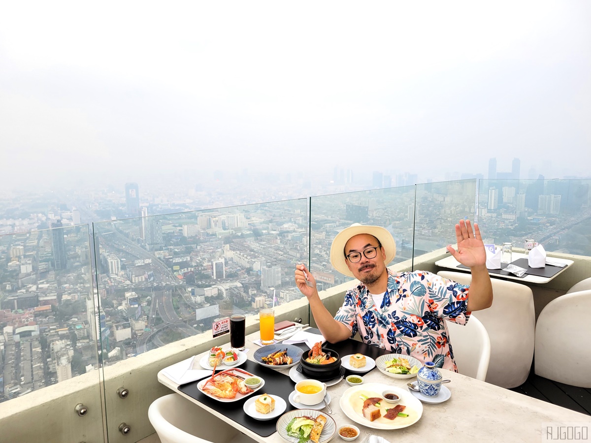 2026曼谷自由行 曼谷彩虹雲霄酒店吃到飽 81樓Sky Box尊尚露台自助餐 送觀景臺、83樓天台酒吧調酒1杯 曼谷旅遊推薦 @AJ的旅行地圖