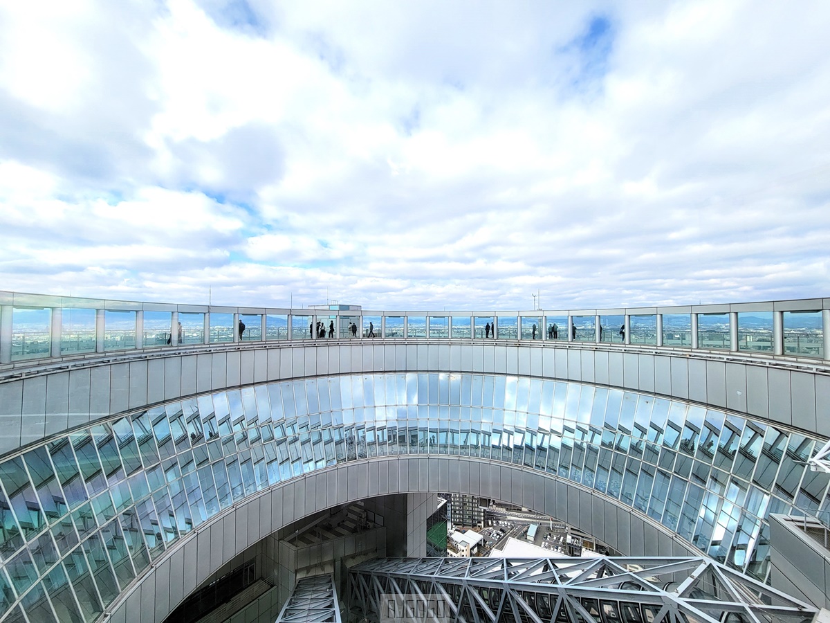 2026大阪景點 梅田藍天大廈 空中庭園展望台 360度環景觀景台 大阪自由行 @AJ的旅行地圖