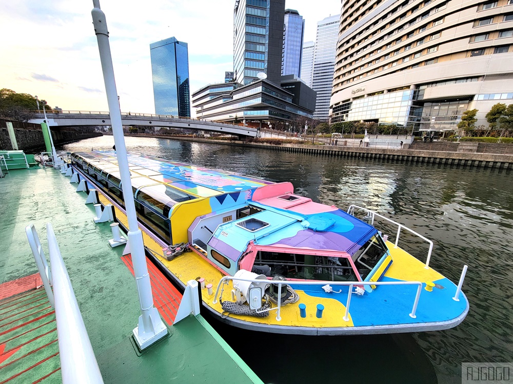 2026大阪景點 大阪水上巴士 Aqua-Liner 順遊舊淀川 大阪自由行